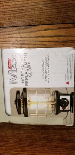 Coleman Northstar lantern replacement glass O.B.O