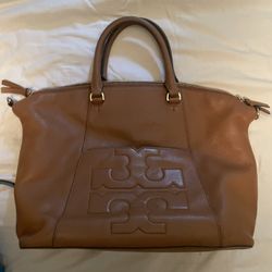 Tory Burch Brown Leather Purse  
