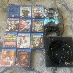 PS4, Controllers, Games!!!! For sale 