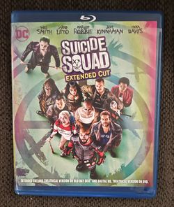 DVD Blu-Ray Movie Suicide Squad 