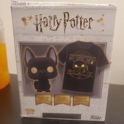 Sirius Black Flocked Funko Pop/T-Shirt Bundle