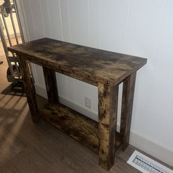 Shelf Console Table