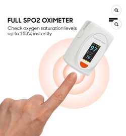 Sharper Image Finger Pulse Oximeter, Quick Results