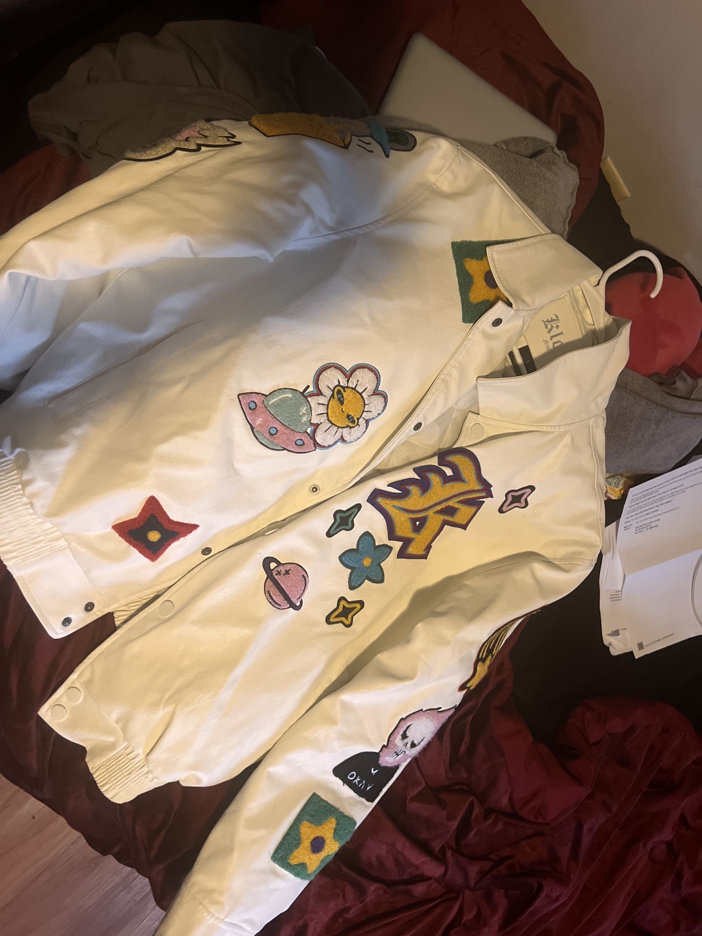 kloud9 leather jacket