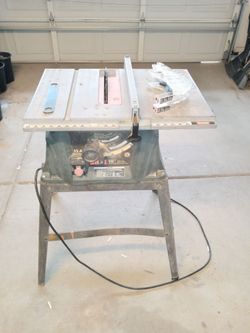 10" Ryobi table saw