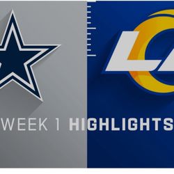 LA Rams Vs Cowboys Pre-Season Sat 9 Aug @ Sofi 