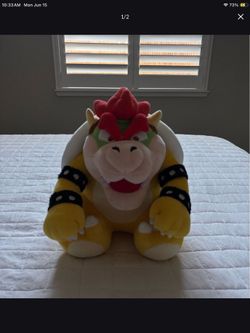 SUPER NINTENDO WORLD BOWSER 9 INCH PLUSH UNIVERSAL STUDIOS HOLLYWOOD