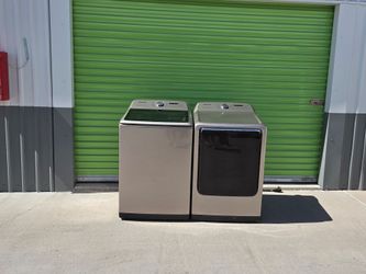 Washer and dryer electric