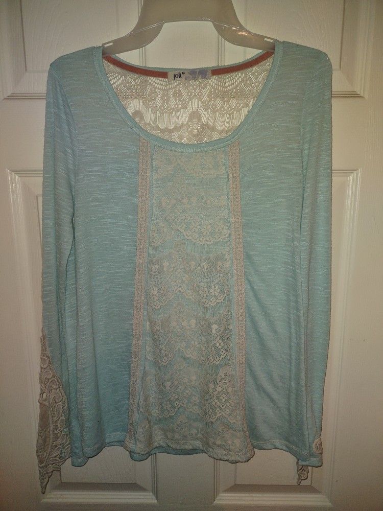 Teal Long Sleeve Shirt