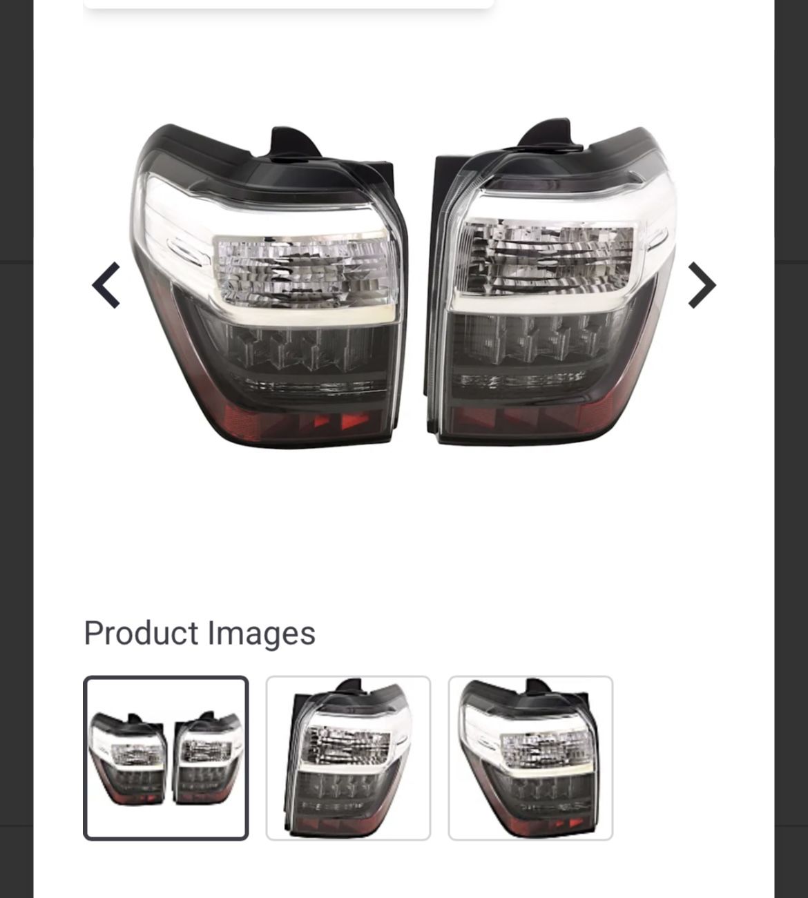  Tail Lights For 4runner 2014 To 2024 