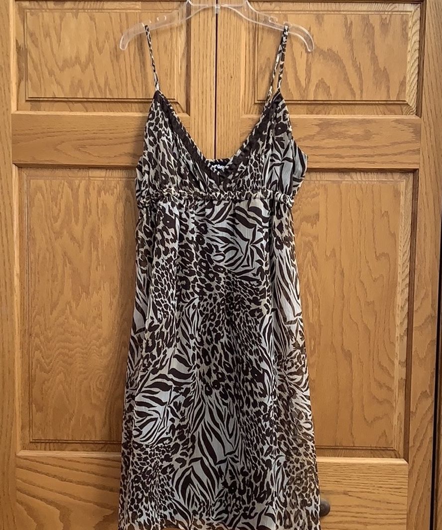 Planet Gold Sundress