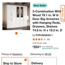 Armoire / Closet For Sale 