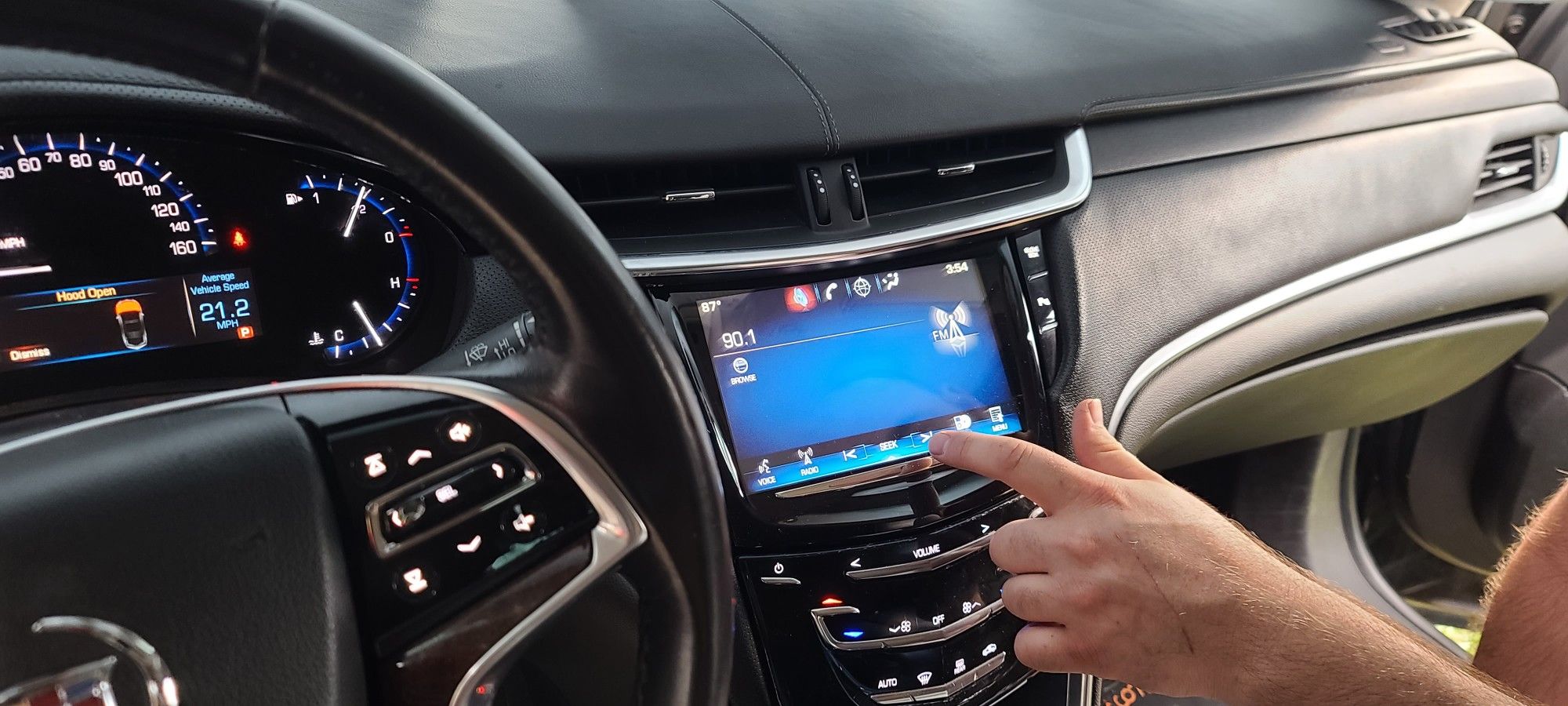 Radio Screen Replacement Cadillac