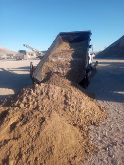 Lowboy 10yd Dumpster Dirt, Rock, Concrete 