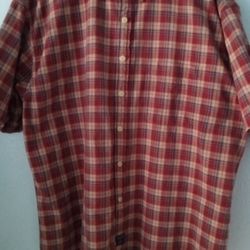 Men's Large Short Sleeve Shirt 