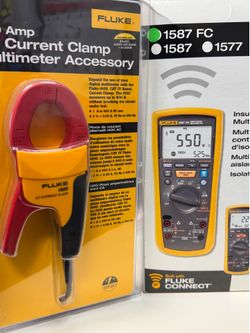 Fluke 1587FC and Current Clamp