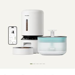 Petlibro Feeder And Stainless Steel Water Fountain