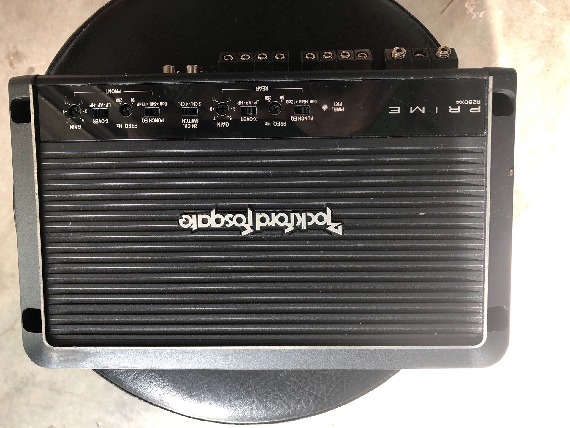 Rockford Fosgate R250X4 4 Channel Amplifier