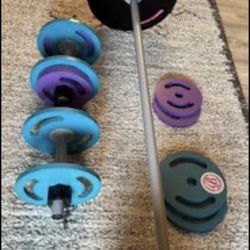 Weight Set From Booty bands
