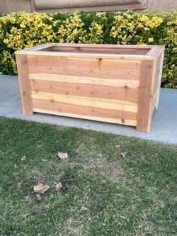 Long Garden Planter Handmade