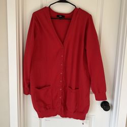 Sweater - Red - Size Large 