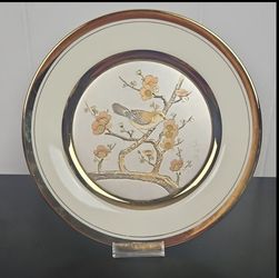 Vintage 1983 limited edition Chokin art  decorative plate #2508