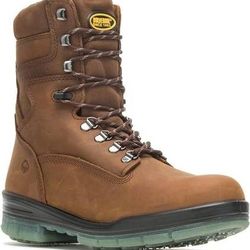 NEW Size 11.5 Wide Wolverine Men W03295 Work Boots Waterproof Steel Toe EH Stone Leather