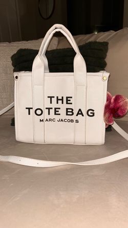 Marc Jacobs The Tote Bag White Leather