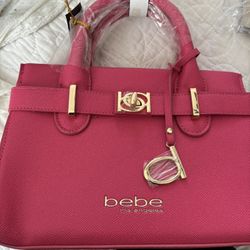 Bebe pink Purse 