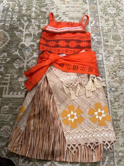 Moana costume dress size 5/6T