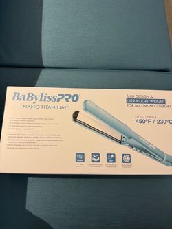 BaBylissPRO Nano Titanium Flat Iron