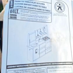 New Kidskraft kitchen