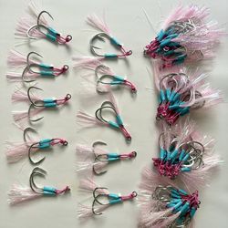 3/0 Assist Double Hook – UV & Glow