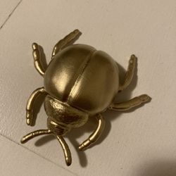 Gold Lady Bug Figurine 
