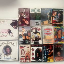 Rap Cassette cd Lot 
