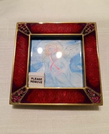 Jay Strongwater Jeweled Picture Frame