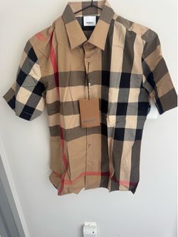 NEW MENS LARGE BURBERRY SHIRT LARGE