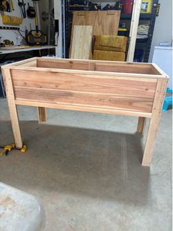 Custom Built Cedar Planter