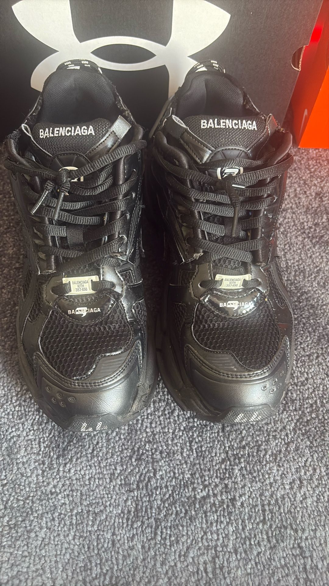 Black Balenciaga Runners Size 11