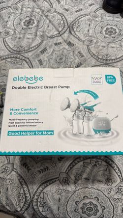 Double electric breast pump