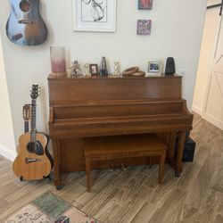 Beautiful wood upright, Yamaha grand piano