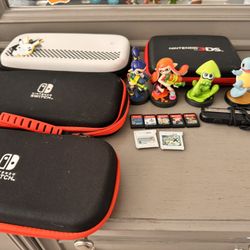 Nintendo Switch + 3DS Accessories Bundle (SEE DESCRIPTION)