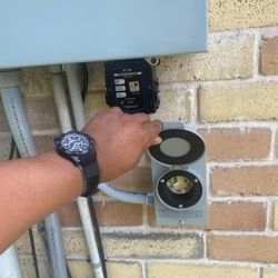 Generator Inlet Plugs,lights , Breaker Panel 