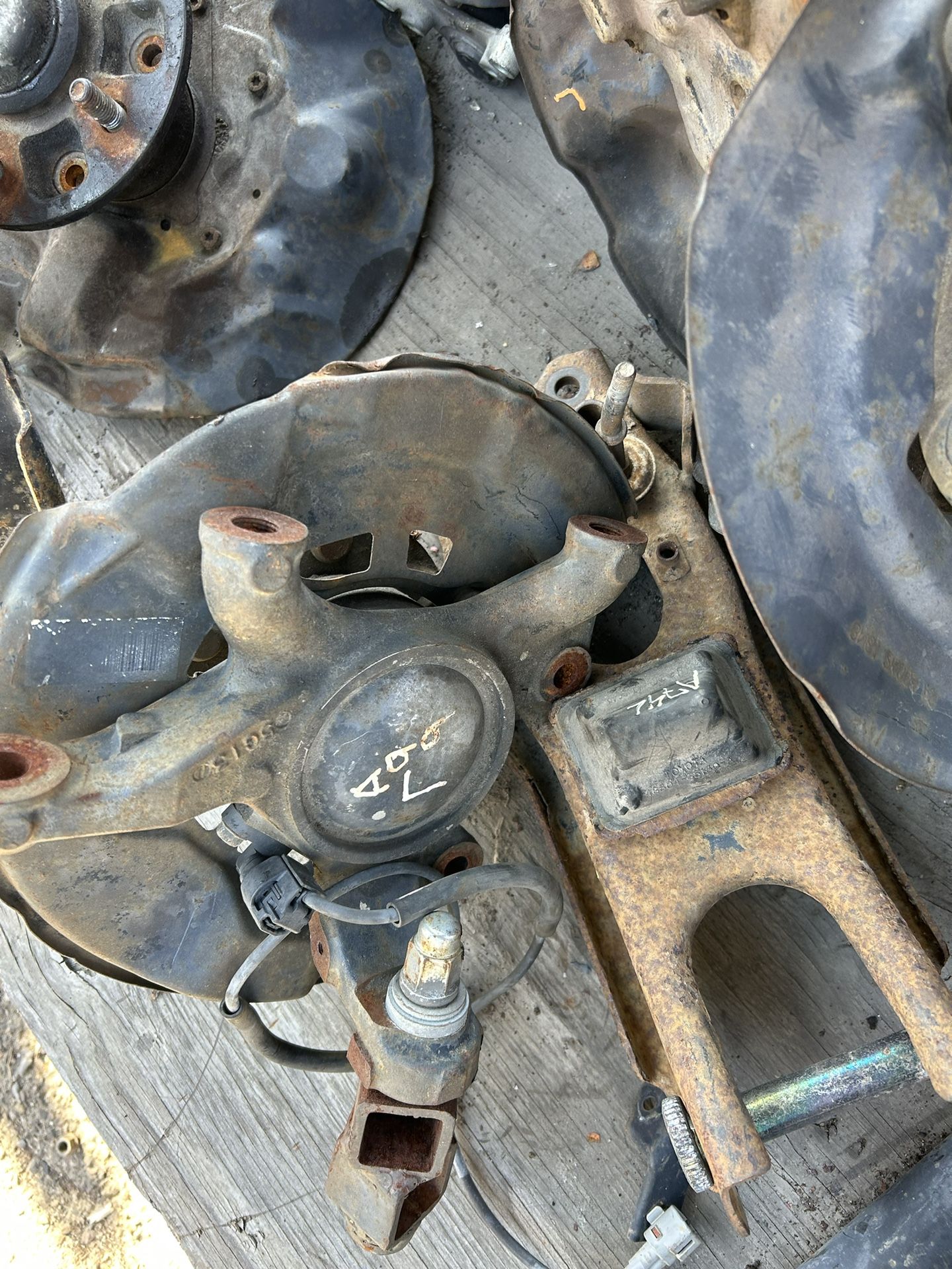 2009  Toyota Tacoma Left Spindle Parts