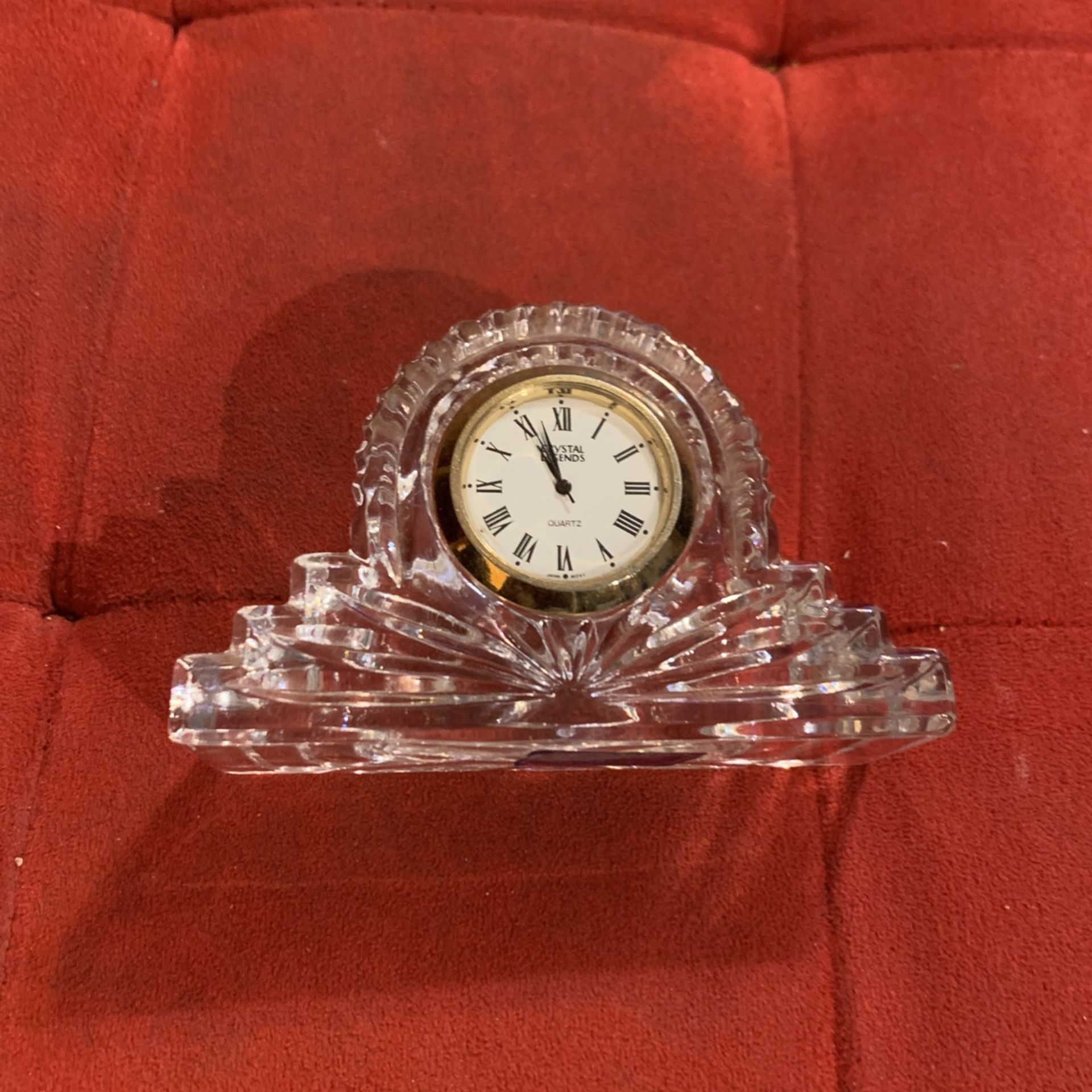 Godinger Crystal glass Clock