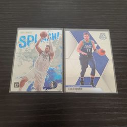 Luka Doncic Mavs NBA basketball cards 