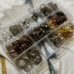 500 Piece DIY Keychain Bundle 