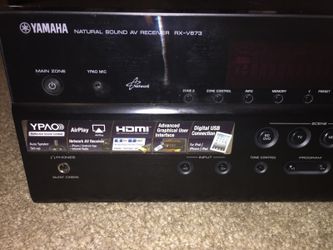 Yamaha Rx-v673 stereo receiver