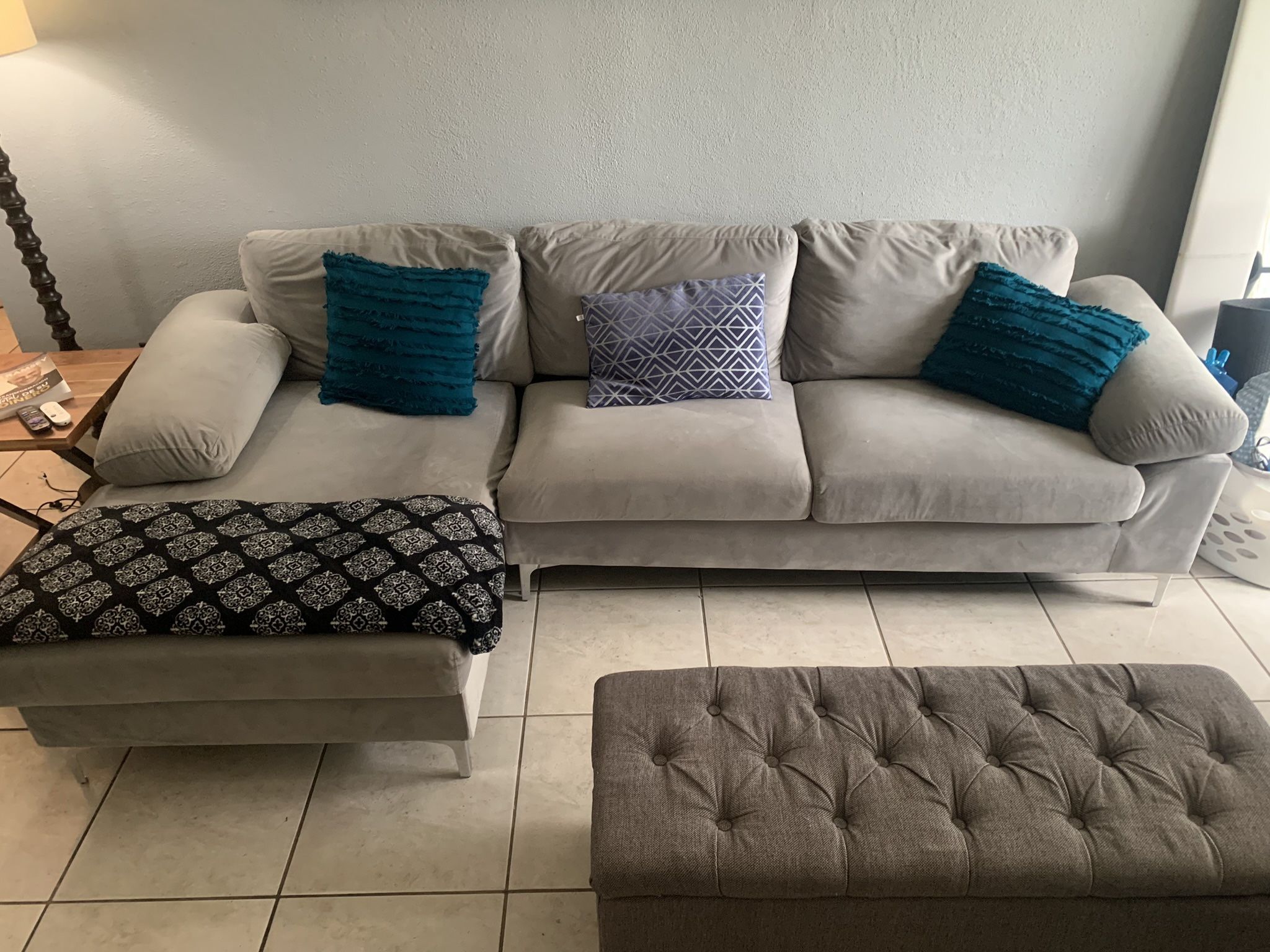 Sofa Gris Buenas Condiciones