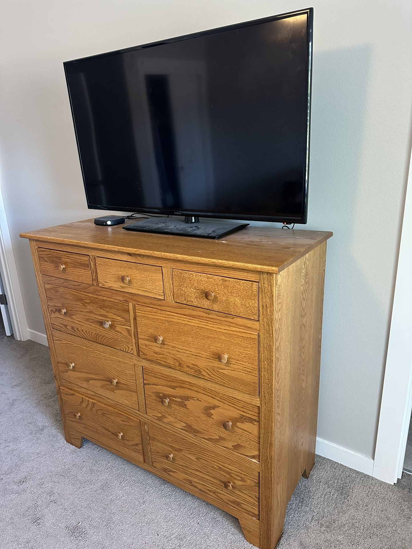 Dresser - Real Oak Wood